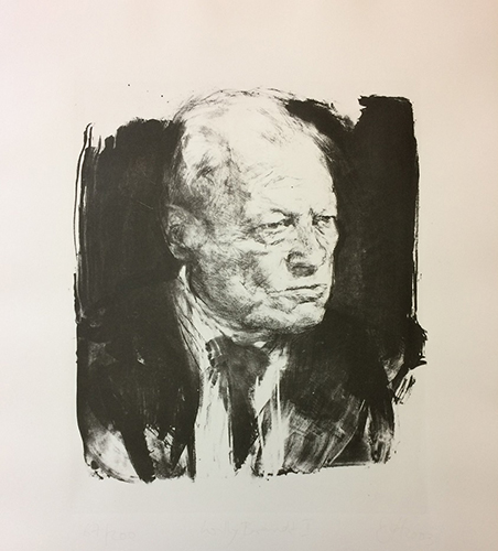 Willy Heisig, Willy Brandt II, Litho