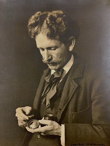 Dautesche Börse Laura Adams Armer, Mr. Oscar V. Lange, early San Francisco photographer, ca. 1890