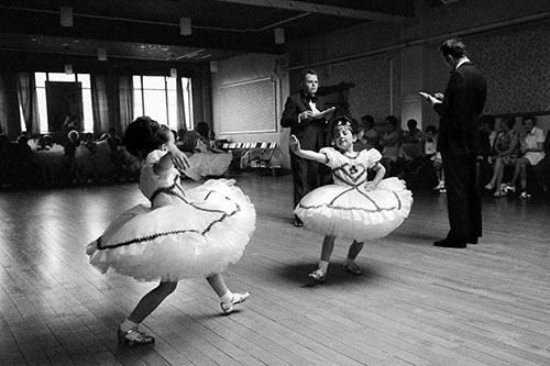 GAF G.B. WALES. Bargoed. Junior Wales ballroom dancing championships. 1973 (c) David Hurn _ Magnum Photos