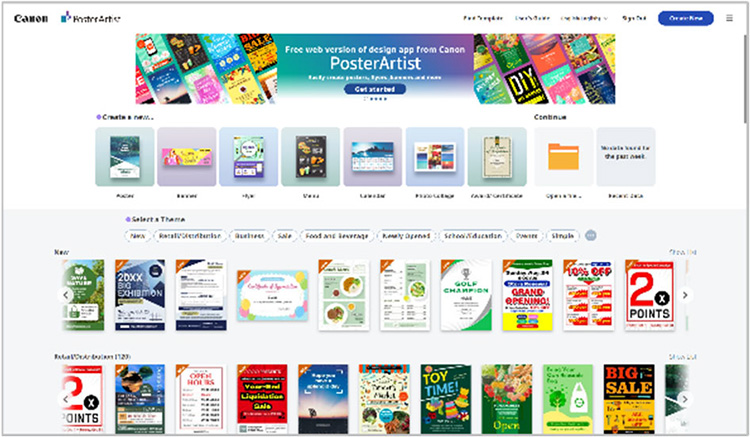 Canon Poster Artist 1-1