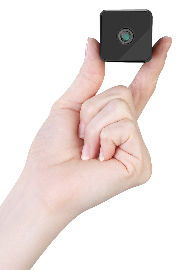 Mobile Mini-Full-HD-Überwachungskamera, PIR-Sensor, 6 Monate Stand-by