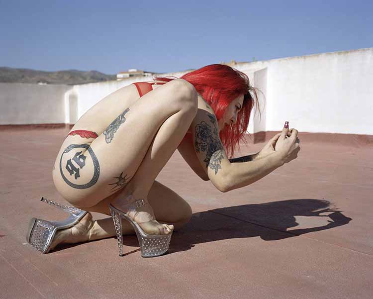 SPAIN. 2022. From the series „Agony in the Garden“.