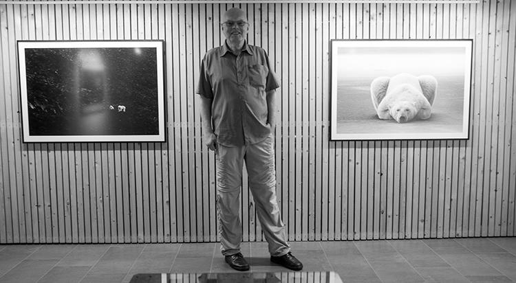 Norbert Rosing Ausstellung 2025 Zingst Galerie Stone H1050398 wp