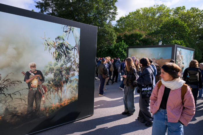 Ausstellung „Fragmente der Wildnis“ von Anne Zahalka. © Clemens Kneringer