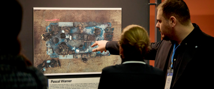 Pascal Warner (The Future of the Alliance, Platz 2): Panzerbataillon 401, Übung „Iron Wolf“ in Gaižiūnai/Litauen – Teamarbeit aus der Vogelperspektive. (Foto: YATA).