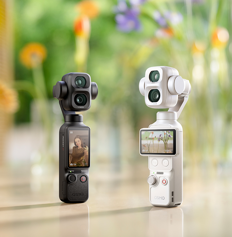 Osmo Pocket 4P_Black&Pearl White_01 wp